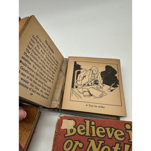 Lot Of 3 The Big Little Books Believe It Or Not! by Ripley Hardcover Sir Lancelo - Picture 7 of 9